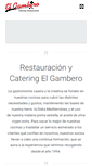 Mobile Screenshot of elgambero.com